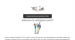 Desktop Screenshot of netogram.com